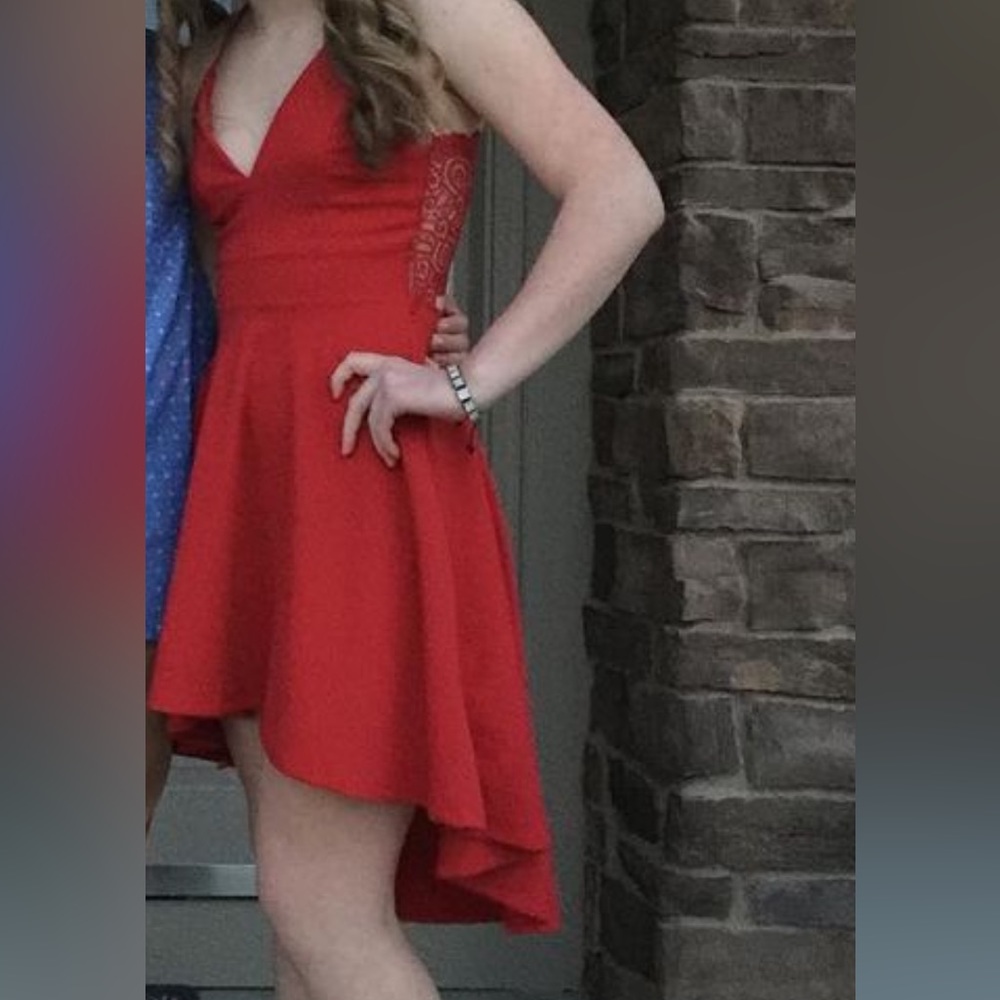 Homecoming dress Red High/Low